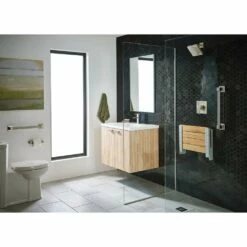 Moen 90 Degree Modern Double Post Pivoting Toilet Paper Holder, Brushed Nickel -Bathroom Supplies Sales 2024 MOE yg8818bn ts2712bn Set3