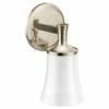 Moen Flara 1-Light Polished Nickel Vanity Light