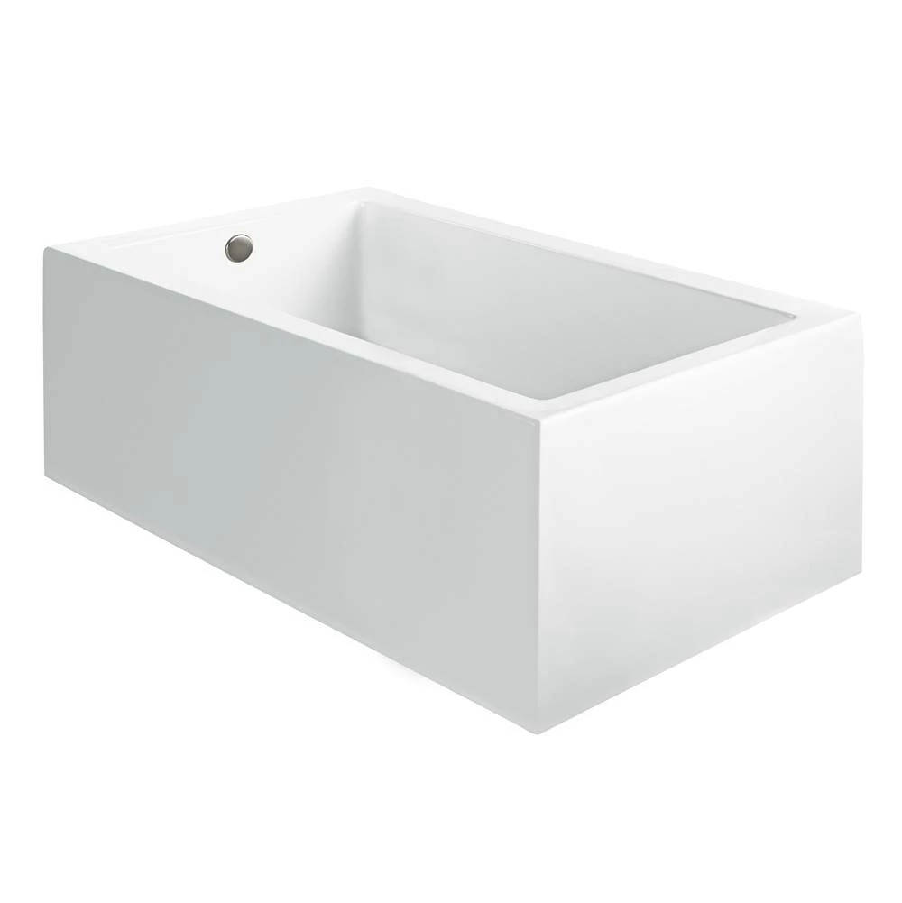 MTI Baths Andrea 12A Acrylic Cxl Sculpted 4 Side Air Bath - White (59.75X42) 3 MTI Baths Andrea 12A Acrylic Cxl Sculpted 4 Side Air Bath - White (59.75X42)