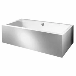 MTI Baths Andrea 13A Acrylic Cxl Sculpted 4 Side Air Bath - White (65.75X41.875)