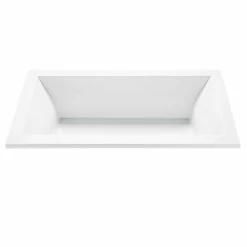 MTI Baths Andrea 14 Acrylic Cxl Undermount Air Bath Elite - White (71.25X41.5)