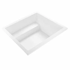 MTI Baths Kalia 3 Acrylic Cxl Drop In Air Bath Elite - White (59.75X59.75)