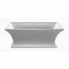 MTI Baths Intarcia Sculpturestone Freestanding W/Pedestal Soaker - Gloss White (67X40) -Bathroom Supplies Sales 2024 MTI 137B