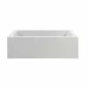 MTI Baths Maddux Sculpturestone Freestanding Soaker - Gloss White (60 X32) -Bathroom Supplies Sales 2024 MTI 162