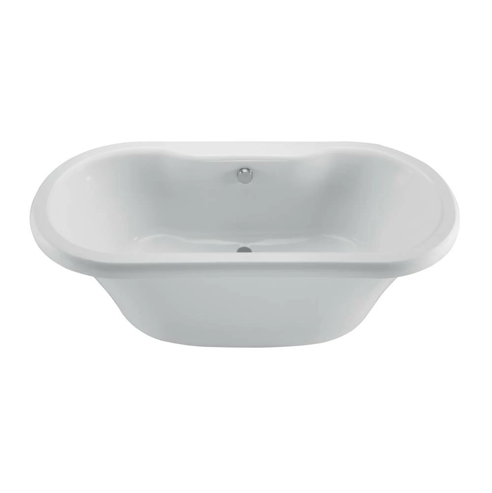 MTI Baths Melinda 8 Acrylic Cxl Freestanding Faucet Deck Air Bath - White (66.5X35.5) 3 MTI Baths Melinda 8 Acrylic Cxl Freestanding Faucet Deck Air Bath - White (66.5X35.5)