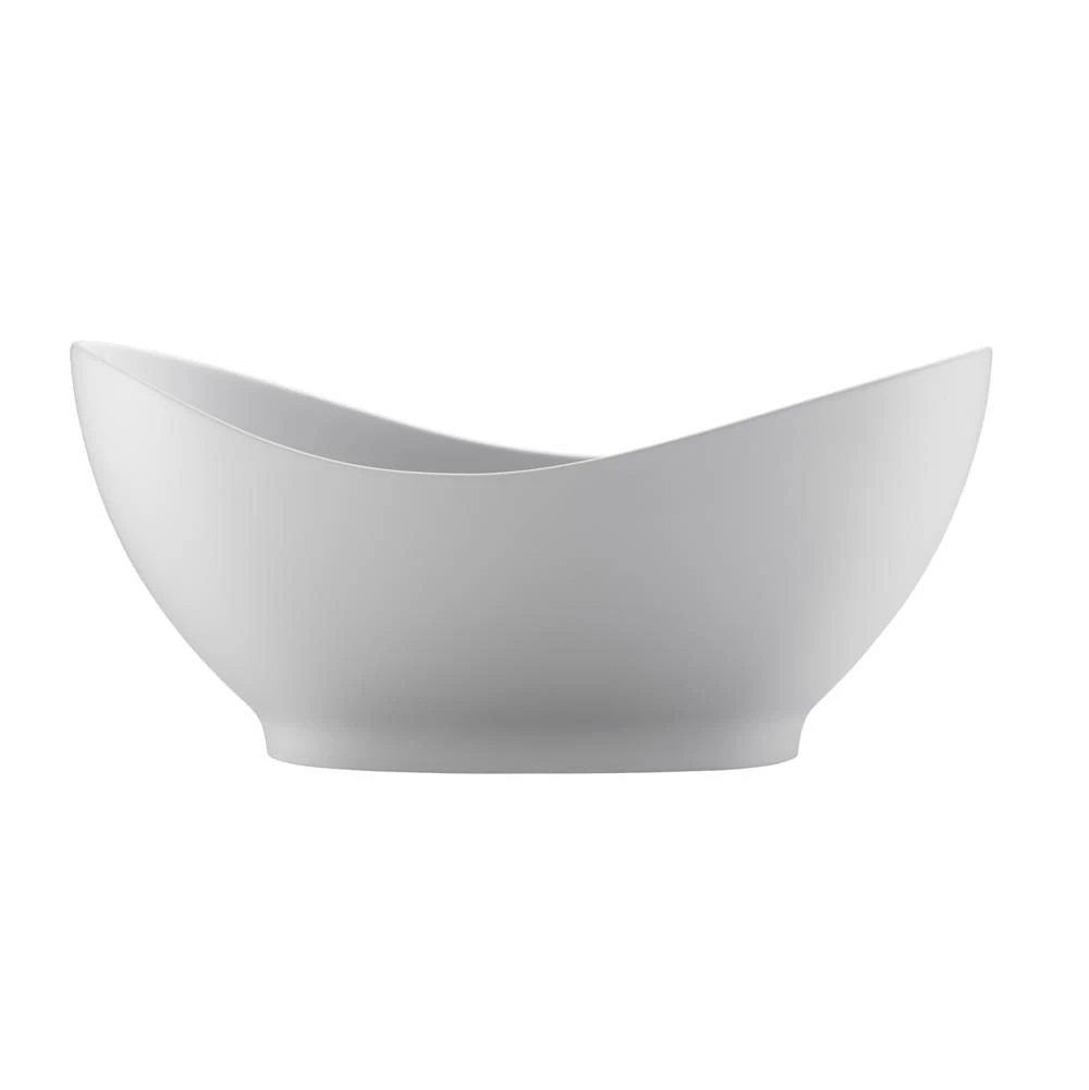 MTI Baths Juliet Sculpturestone Freestanding Soaker - Gloss Biscuit (66.75X28.75) 3 MTI Baths Juliet Sculpturestone Freestanding Soaker - Gloss Biscuit (66.75X28.75)