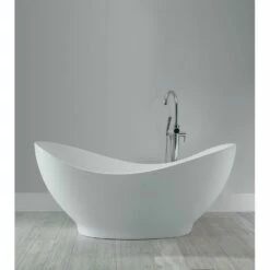 MTI Baths Juliet Sculpturestone Freestanding Soaker - Gloss Biscuit (66.75X28.75) 5 MTI Baths Juliet Sculpturestone Freestanding Soaker - Gloss Biscuit (66.75X28.75) -Bathroom Supplies Sales 2024 MTI 222 5 H