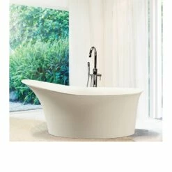 MTI Baths Lily Sculpturestone Freestanding Soaker - Gloss Biscuit (60.25X32) 9 MTI Baths Lily Sculpturestone Freestanding Soaker - Gloss Biscuit (60.25X32) -Bathroom Supplies Sales 2024 MTI 227 7 H