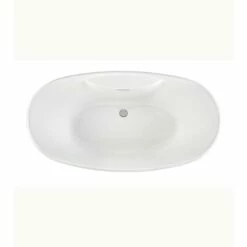 MTI Baths Loretta Acrylic Cxl Freestanding Faucet Deck Soaker - Biscuit (66.5X36) -Bathroom Supplies Sales 2024 MTI 241 oh h