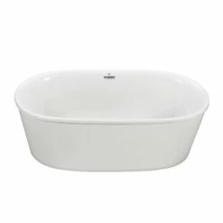 MTI Baths Adel 3 Acrylic Cxl Freestanding Air Bath - White (66X31)