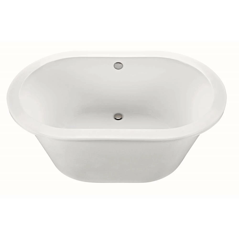 MTI Baths New Yorker 4 Dolomatte Freestanding Soaker - White (65.5X41.5) 3 MTI Baths New Yorker 4 Dolomatte Freestanding Soaker - White (65.5X41.5)
