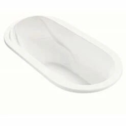 MTI Baths Solitude Dolomatte Drop In Air Bath - White (72X37)