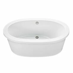 MTI Baths Adena 7 Acrylic Cxl Freestanding Air Bath Right Slope - Biscuit (59.5X35.25)