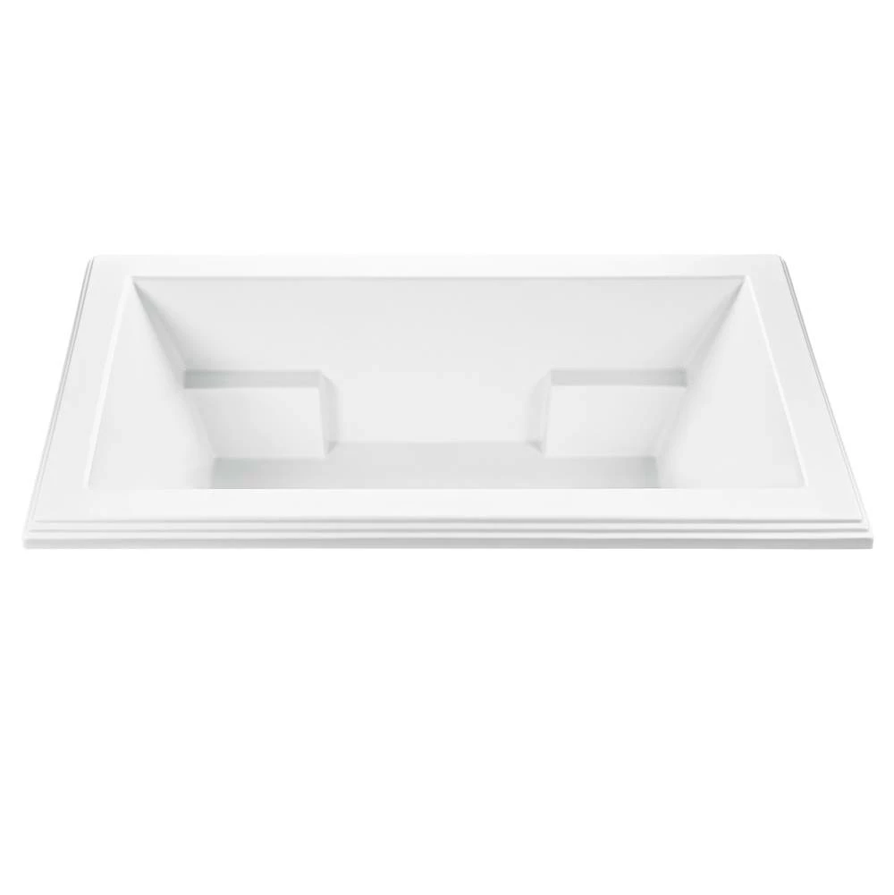 MTI Baths Madelyn 1 Acrylic Cxl Drop In Air Bath Elite - White (71.625X41.75) 3 MTI Baths Madelyn 1 Acrylic Cxl Drop In Air Bath Elite - White (71.625X41.75)