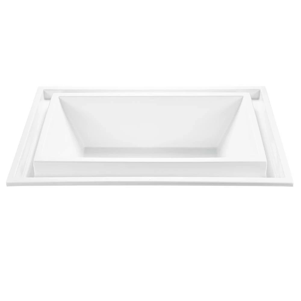 MTI Baths Caribe Acrylic Cxl Drop In Air Bath - Biscuit (78.25X46.75) 3 MTI Baths Caribe Acrylic Cxl Drop In Air Bath - Biscuit (78.25X46.75)
