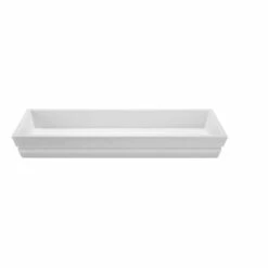 MTI Baths 41.125'' X 14.375'' X 2.5'',ESS,GLOSS BISCUIT,PETRA 8 DUAL DRAIN