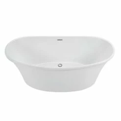 MTI Baths Loretta 4 Acrylic Cxl Freestanding Soaker - White (60X32) -Bathroom Supplies Sales 2024 MTI S266 WH alt251
