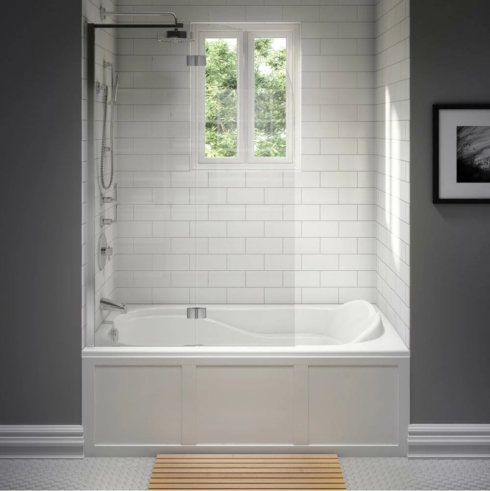 Neptune DAPHNE Bathtub 32x60 With Tiling Flange, Left Drain, Mass-Air/Activ-Air, White 3 Neptune DAPHNE Bathtub 32x60 With Tiling Flange, Left Drain, Mass-Air/Activ-Air, White