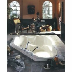 Neptune ORPHEE Bathtub 54x54, Mass-Air/Activ-Air, White