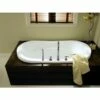 Neptune REVELATION Bathtub 42x66, Mass-Air/Activ-Air, Black