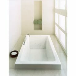 Neptune ZEN Bathtub 36x72 With 3'' Lip, Mass-Air/Activ-Air, Biscuit