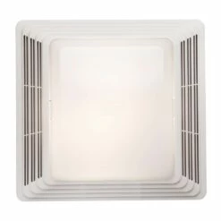 Broan Nutone 50 CFM Ventilation Fan/Light Finish Pack, 2.5 Sones -Bathroom Supplies Sales 2024 NUT 2678F 3