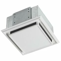 Broan Nutone Ductless Bathroom Exhaust Fan W/ Snap-in Mounting And Charcoal Filter