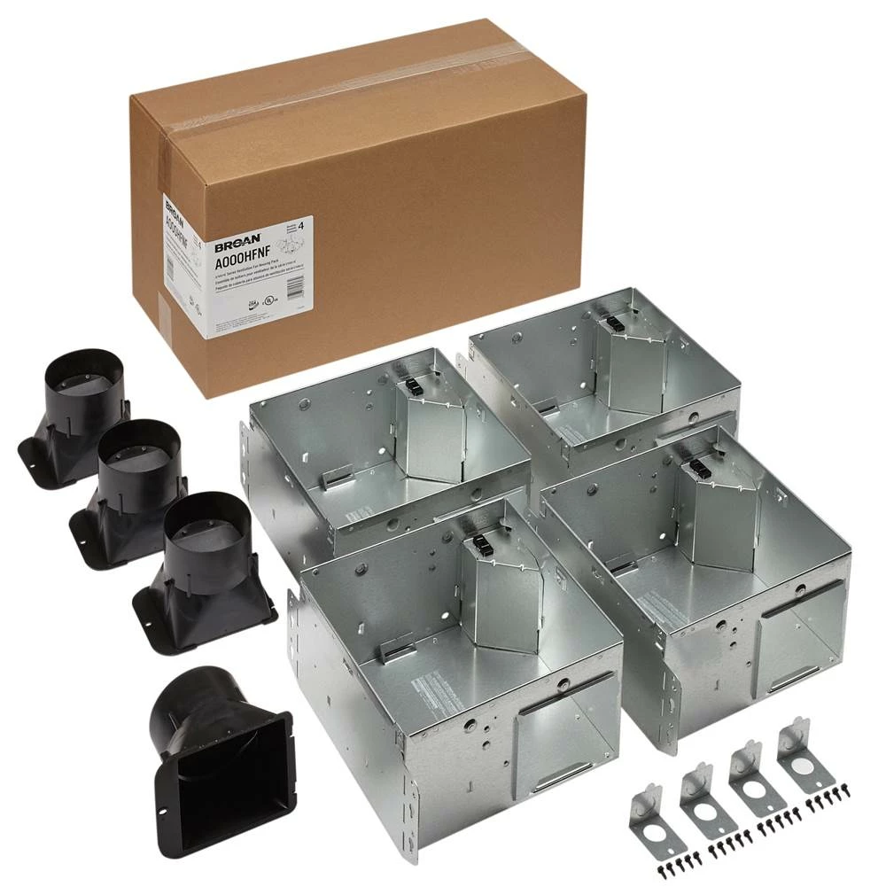 Broan Nutone Broan Flex™ Series Ventilation Fan Housing Pack Without Flange Kit 3 Broan Nutone Broan Flex™ Series Ventilation Fan Housing Pack Without Flange Kit