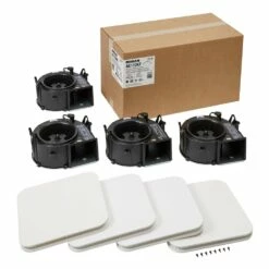 Broan Nutone Flex Series 110 CFM 1.0 Sone Ventilation Fan Finish Pack CleanCover ENERGY STAR®