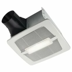 Broan Nutone Humidity Sensing Bathroom Exhaust Fan W/ LED Light, ENERGY STAR®, 50-110 CFM
