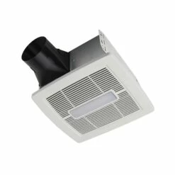 Broan Nutone Humidity Sensing Bathroom Exhaust Fan W/ LED Light, ENERGY STAR®, 50-110 CFM -Bathroom Supplies Sales 2024 NUT AE50110DCSL 4