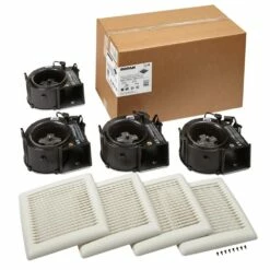 Broan Nutone Broan Flex™ Series 50 CFM 0.5 Sone Ventilation Fan Finish Pack Energy Star®