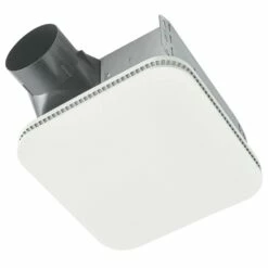 Broan Nutone Broan FLEX 80 CFM Bathroom Exhaust Fan W/ CLEANCOVER™ Grille, ENERGY STAR®