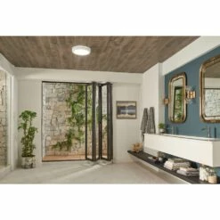 Broan Nutone NuTone® 110 CFM Humidity Sensing Decorative Exhaust Fan, Round Flat Panel In White W/ LED Light , ENERGY STAR® 10 Broan Nutone NuTone® 110 CFM Humidity Sensing Decorative Exhaust Fan, Round Flat Panel In White W/ LED Light , ENERGY STAR® -Bathroom Supplies Sales 2024 NUT AER110SLW AERN110SLW AR80LWH 2 2