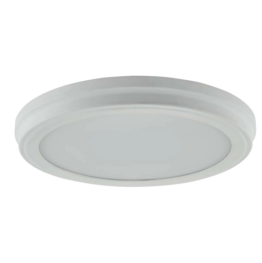 Broan Nutone NuTone® 110 CFM Humidity Sensing Decorative Exhaust Fan, Round Flat Panel In White W/ LED Light , ENERGY STAR® 6 Broan Nutone NuTone® 110 CFM Humidity Sensing Decorative Exhaust Fan, Round Flat Panel In White W/ LED Light , ENERGY STAR® - Image 4
