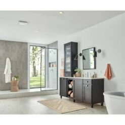 Broan Nutone 110 CFM Bathroom Exhaust Fan With LED Lighted CleanCover™ Grille, ENERGY STAR -Bathroom Supplies Sales 2024 NUT BIAQWC1 7 1