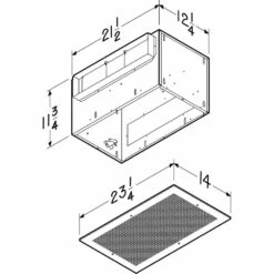 Broan Nutone LOSONE SELECT™ 514 CFM High Capacity Ventilation Fan, 3.3 Sones 10 Broan Nutone LOSONE SELECT™ 514 CFM High Capacity Ventilation Fan, 3.3 Sones -Bathroom Supplies Sales 2024 NUT L400 L400K L500 L500K L700 4 dim 2