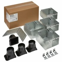 Broan Nutone Broan Flex™ Series Ventilation Fan Housing Pack With Flange Kit