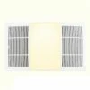Broan Nutone 100/110 CFM Size Heater Exhaust Cover Upgrade With Dimmable LED And Color Adjustable CCT Lighting -Bathroom Supplies Sales 2024 NUT NUTFG110HBS