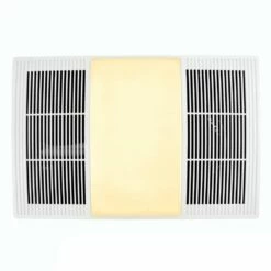 Broan Nutone 70/80 CFM Size Heater Exhaust Cover Upgrade With Dimmable LED And Color Adjustable CCT Lighting