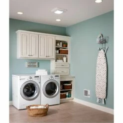 Broan Nutone QT Series Quiet 130 CFM Ceiling Bathroom Exhaust Fan With Light And Night Light, 1.5 Sones; ENERGY STAR® Certified -Bathroom Supplies Sales 2024 NUT QT130LE QTXE080FLT QTXE110FLT QTXE150FLT 2