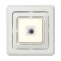 Broan Nutone Bluetooth® Speaker Bath Exhaust Ventilation Fan W/ LED Light, 80 CFM -Bathroom Supplies Sales 2024 NUT SPK80L 3