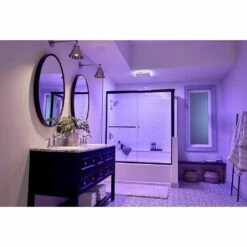 Broan Nutone NuTone® 110 CFM, 1.5 Sones ChromaComfort™ W/ Sensonic™ Bluetooth® Speaker -Bathroom Supplies Sales 2024 NUT SPKN110RGBL 3