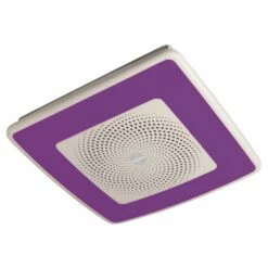 Broan Nutone NuTone® 110 CFM, 1.5 Sones ChromaComfort™ W/ Sensonic™ Bluetooth® Speaker -Bathroom Supplies Sales 2024 NUT SPKN110RGBL 4