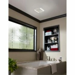 Broan Nutone ULTRA GREEN™ Series 110 CFM Humidity Sensing Multi-Speed Ventilation Fan/LED Light, -Bathroom Supplies Sales 2024 NUT XB110HL1 ZB110HL1 QTXE110150DCSL 2 1