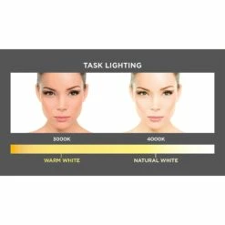 Robern InLine Vertical Lighting, 3-1/2'' X 39-3/8'' X 4-5/8, 4000K Temperature (Cool Light) -Bathroom Supplies Sales 2024 ROB INLINE FEATURE 1 1