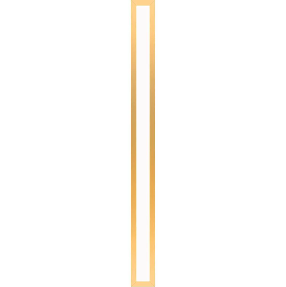 Robern Profiles Framed Lighting, 3-1/2'' X 40'' X 4-5/8'', Matte Gold, Variable 2700K To 5600K Temperature (Warm To Cool Light) 3 Robern Profiles Framed Lighting, 3-1/2'' X 40'' X 4-5/8'', Matte Gold, Variable 2700K To 5600K Temperature (Warm To Cool Light)