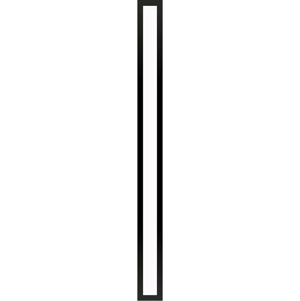 Robern Profiles Framed Lighting, 3-1/2'' X 40'' X 4-5/8'', Matte Black, 4000K Temperature (Cool Light) 3 Robern Profiles Framed Lighting, 3-1/2'' X 40'' X 4-5/8'', Matte Black, 4000K Temperature (Cool Light)