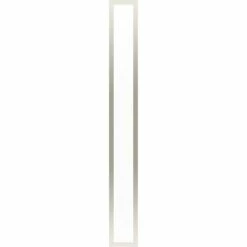 Robern Profiles Framed Lighting, 5'' X 40'' X 4-5/8'', Polished Nickel, 4000K Temperature (Cool Light)