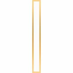 Robern Profiles Framed Lighting, 5'' X 40'' X 4-5/8'', Matte Gold, 4000K Temperature (Cool Light)